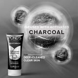 POND'S Bright Miracle Detox Facewash | 10X Power of Activated Charcoal- 100g