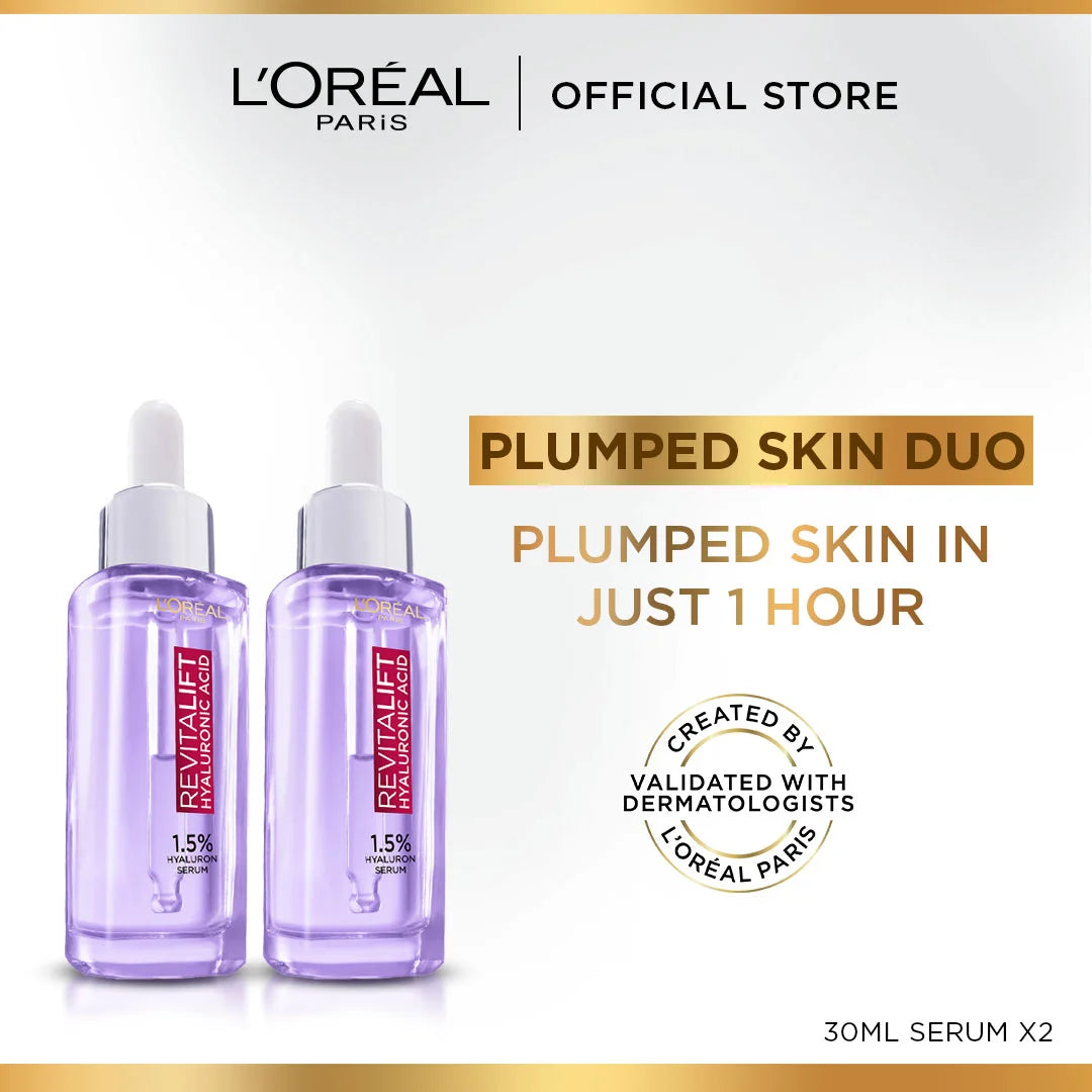 Loreal Paris Plumped Skin Twin Pack 30ml