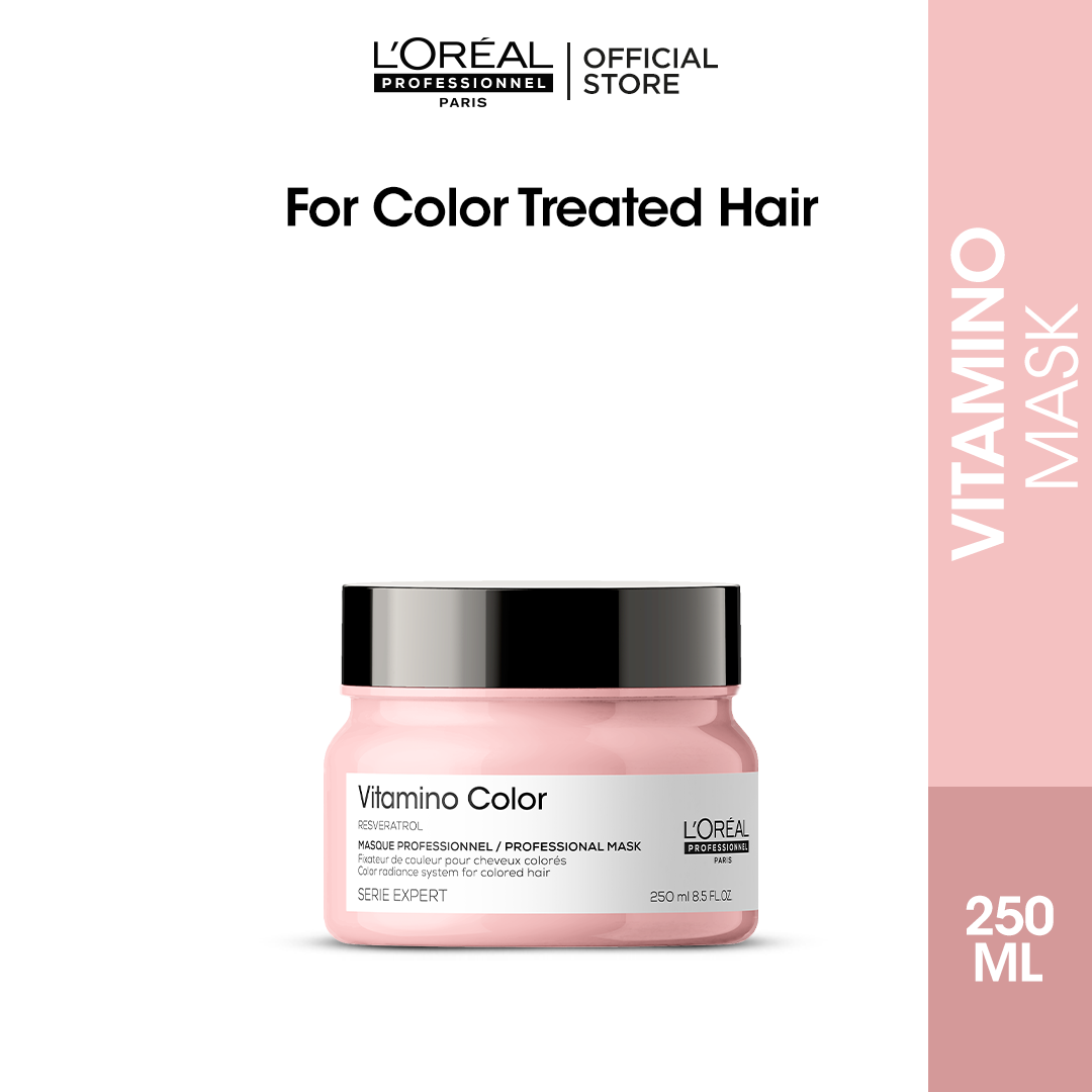 Loreal Professionnel Serie Expert Vitamino Color Mask With Resveratrol- 250ml - For Color Treated Hair