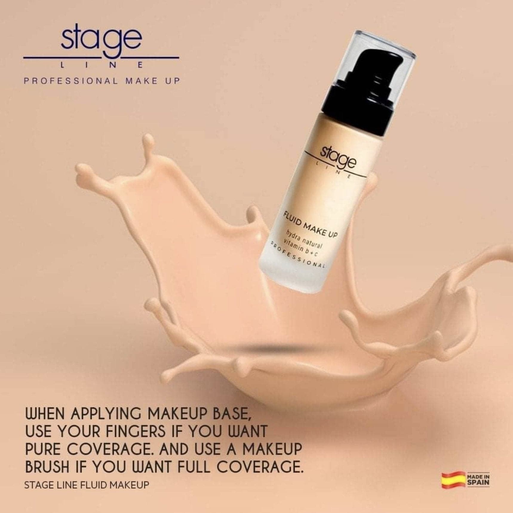 Stageline Fluid Makeup - Premium Foundation from Stageline Cosmetics - Just Rs 1886! Shop now at Cozmetica