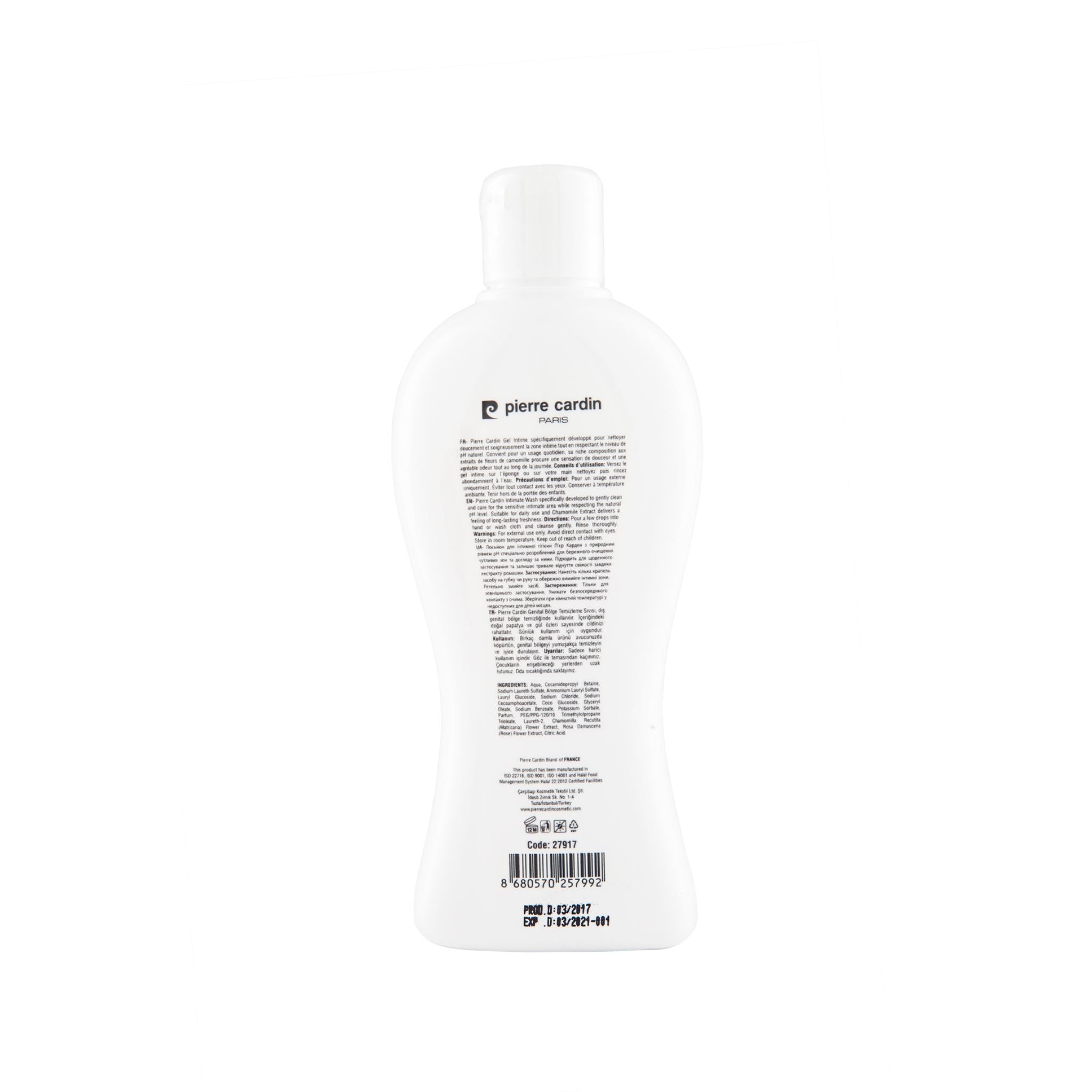 Pierre Cardin Paris Intimate Wash