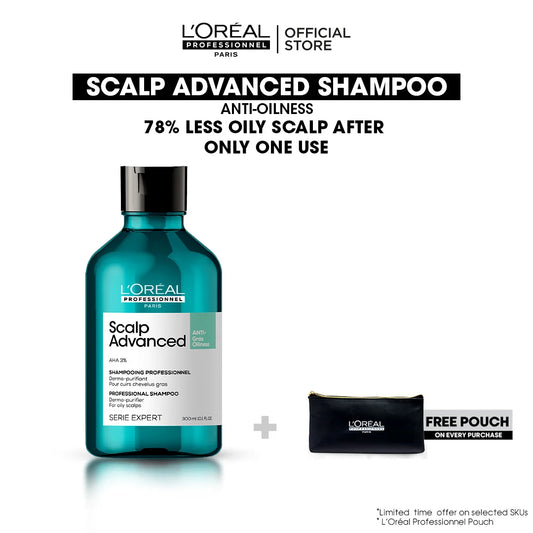 Loreal Professionnel Serie Expert Scalp Advanced Anti-Oiliness Shampoo 300ml