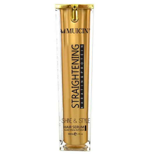 Muicin Gold Shine Style Hair Straightening Serum