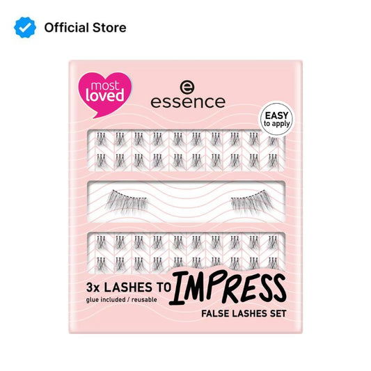 Essence 3x LASHES TO IMPRESS false lashes set