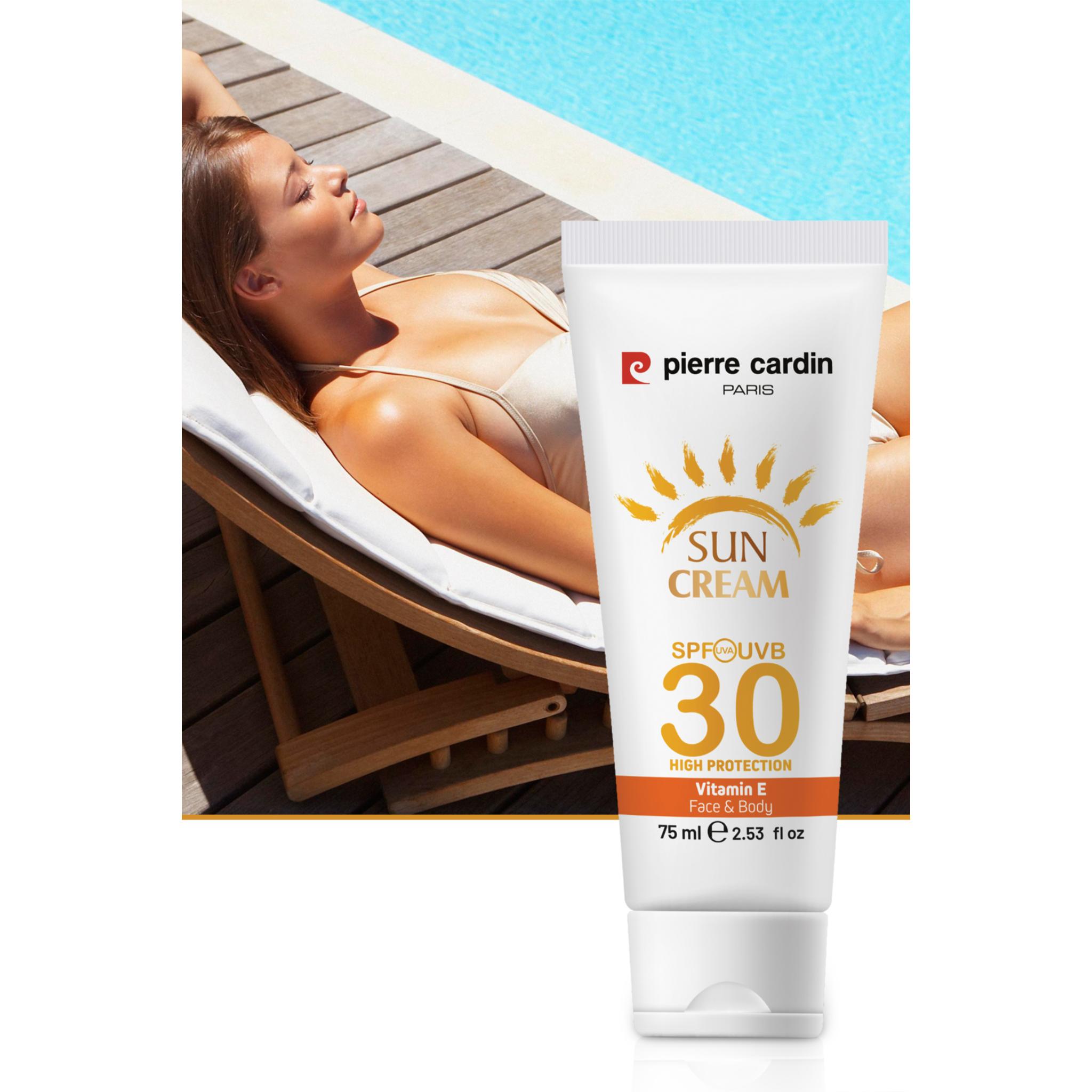 Pierre Cardin Paris Sun Cream 30 SPF High Profile 75ml