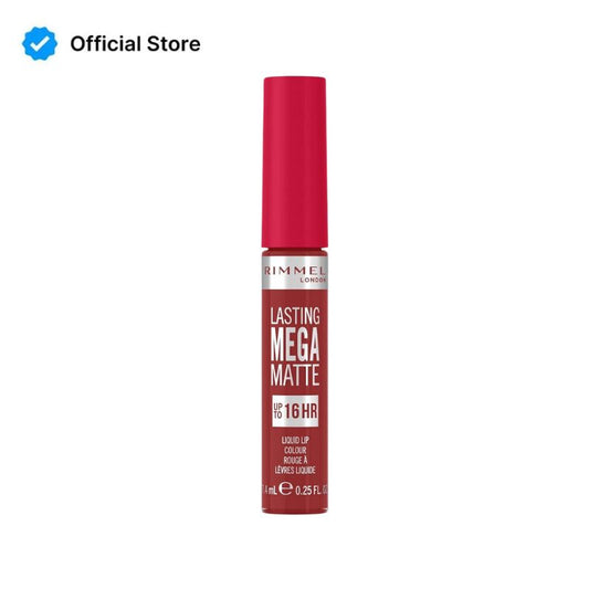 Rimmel Lasting Mega Matte Long Lasting Liquid Matte Lipstick - 500 Fire Starter