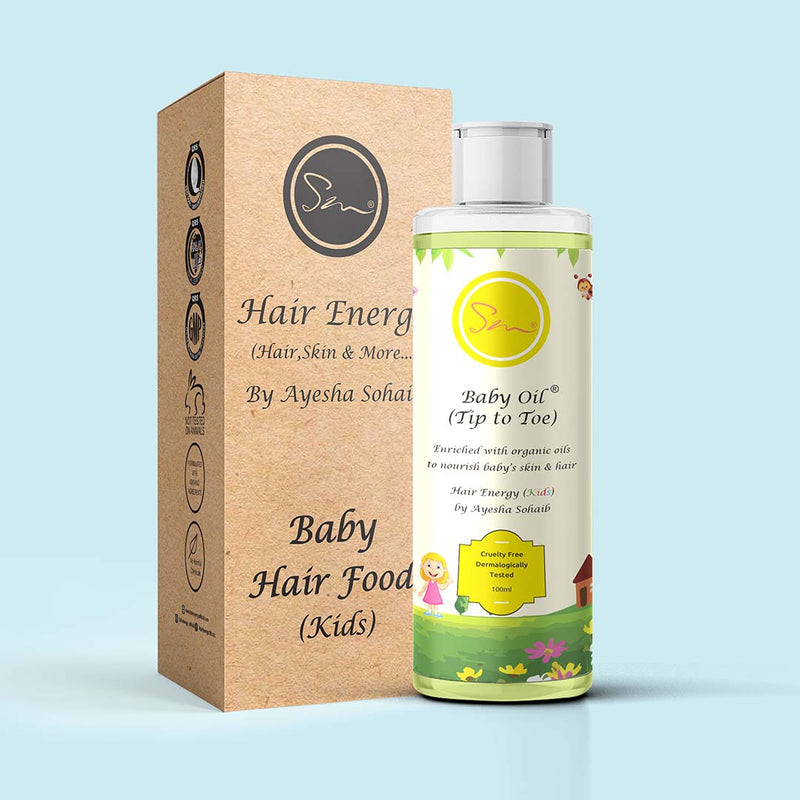 Hair Energy 100 Organic Aloevera GelBaby Oil Tip To Toe