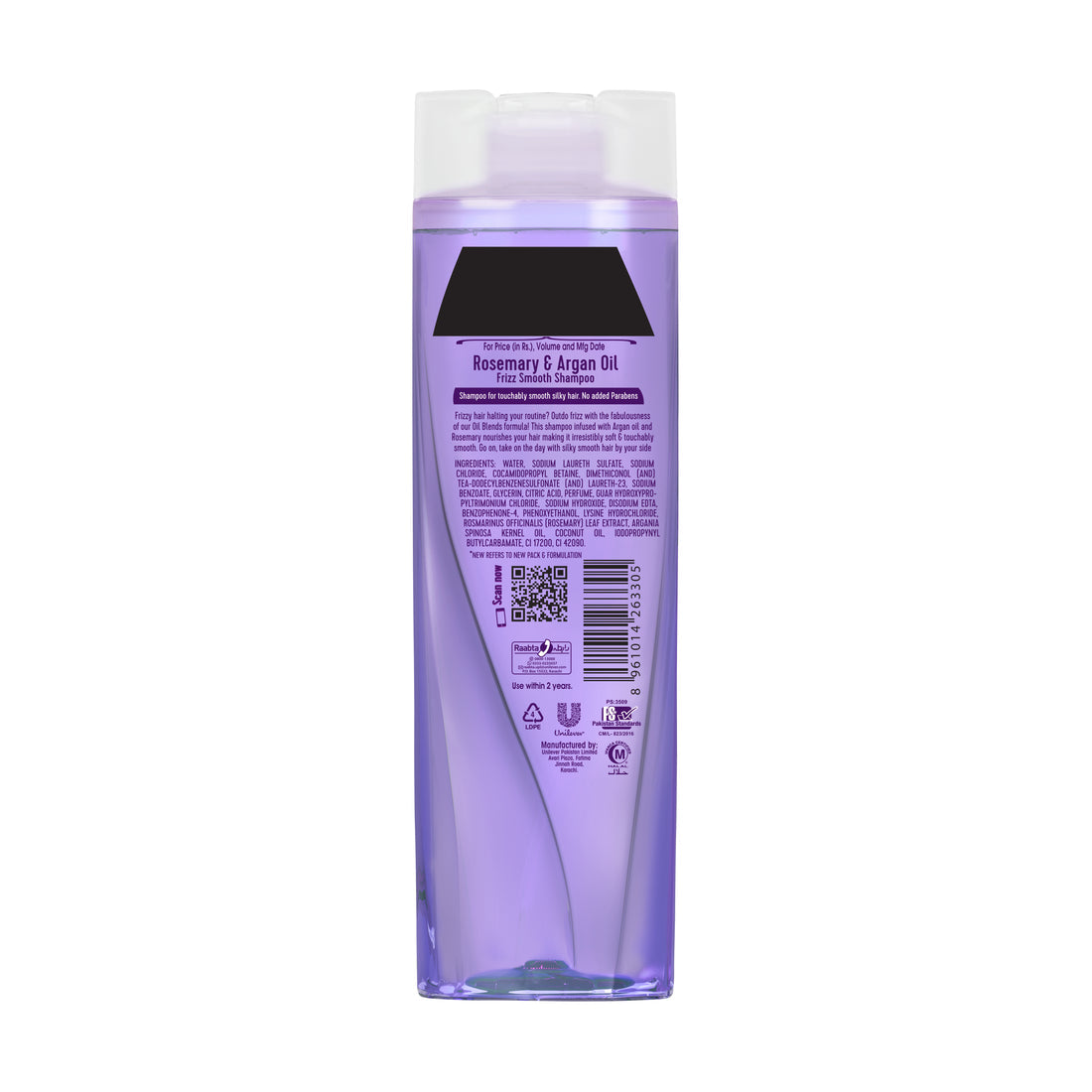 Sunsilk Rosemary & Argan Oil Shampoo 380ml