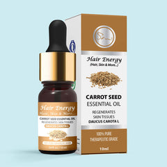 Hair Energy 100 Organic Aloevera GelCarrot Seed Essential Oil Daucus Carota