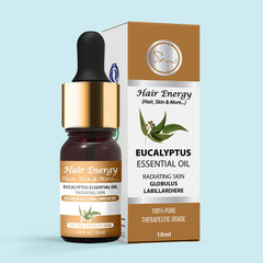 Hair Energy 100 Organic Aloevera GelEucalyptus Essential Oil E Globulus Labillardiere
