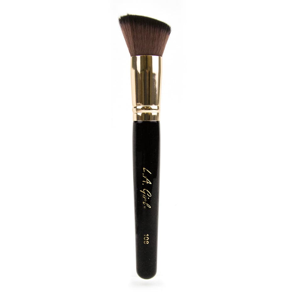 LA Girl Pro Cosmetic Brush - Angled Buffer - Premium Makeup Brush from LA Girl - Just Rs 2115! Shop now at Cozmetica