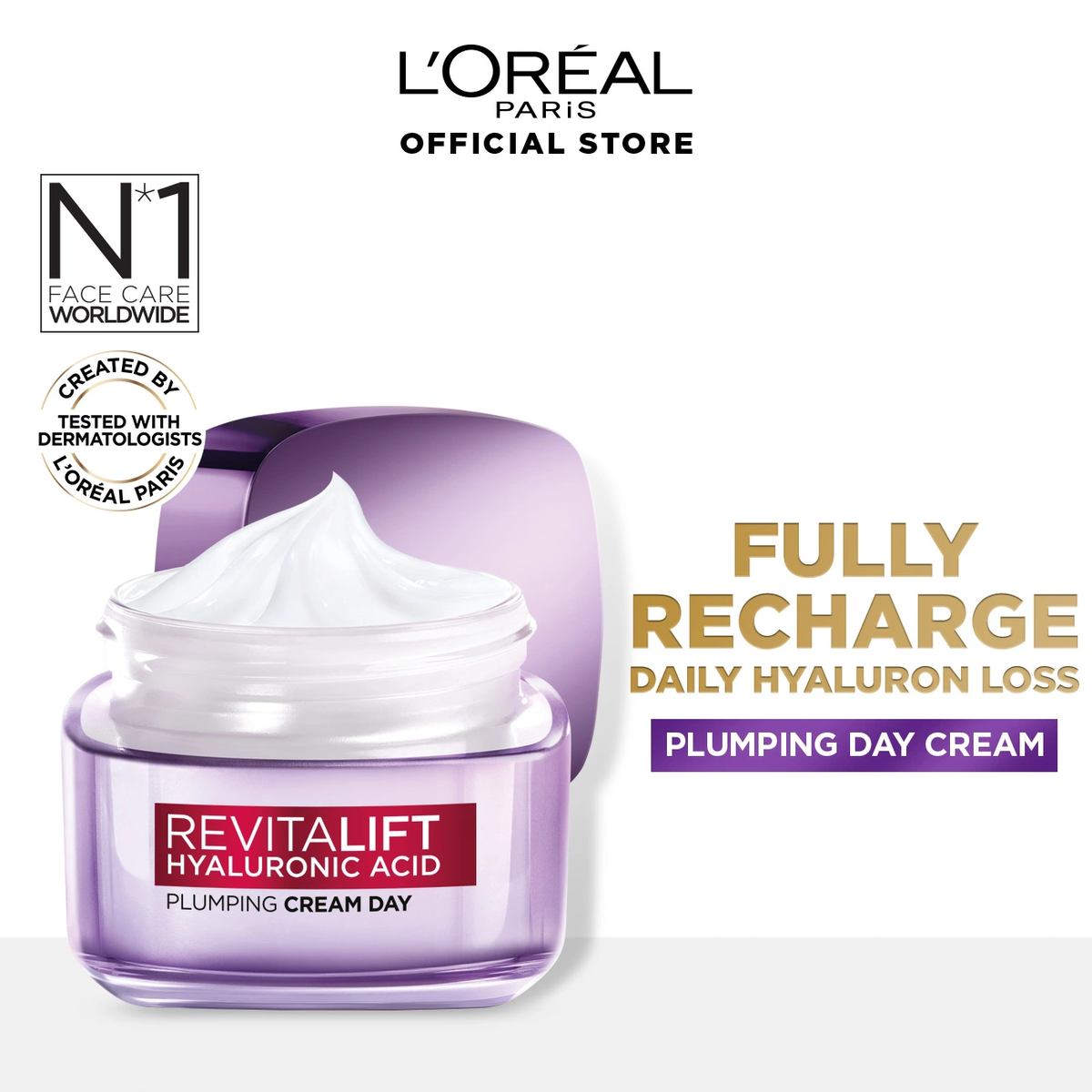 L'Oreal Paris Hyaluron Expert Replumping Moisturizing Day Cream SPF 20 - 50ml