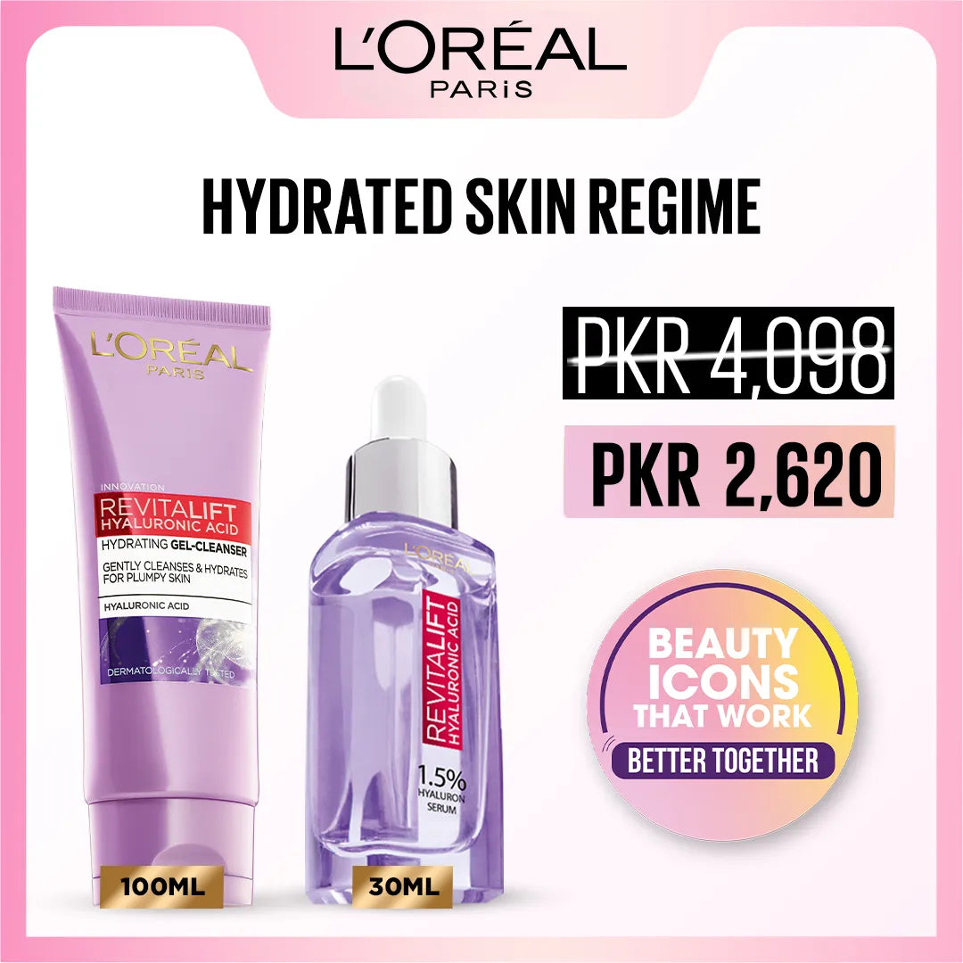 L'Oreal Paris Hydrate Skin Regime