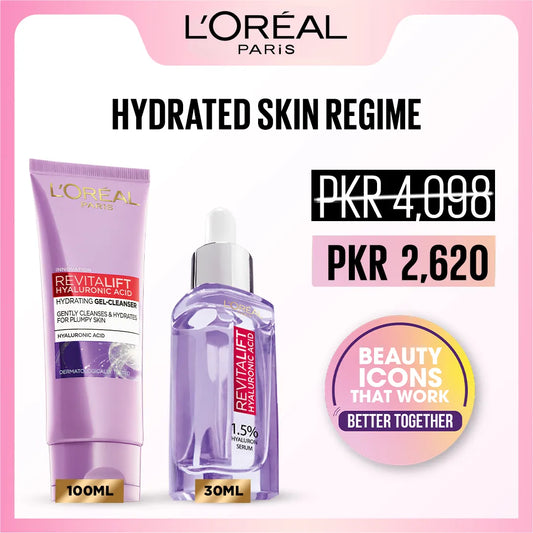 L'Oreal Paris Hydrate Skin Regime