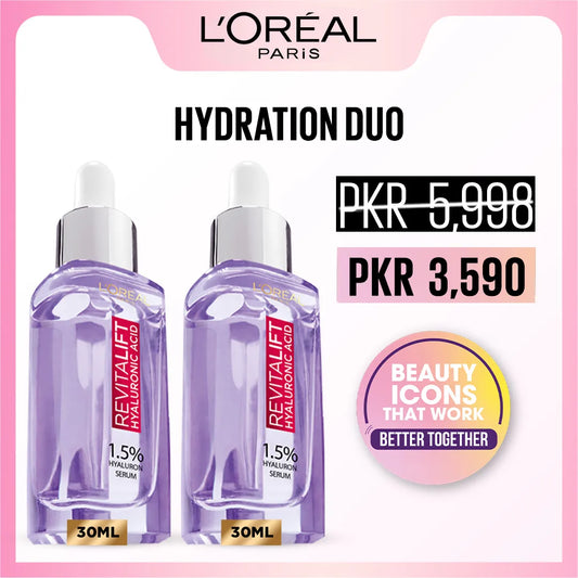 Loreal Paris Plumped Skin Twin Pack 30ml
