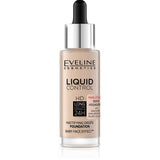 Eveline Liquid Control Foundation with Niacinamide 010 Light Beige