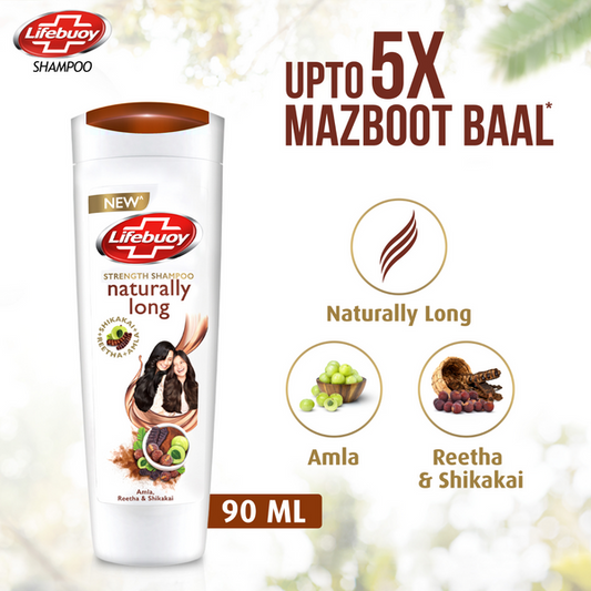 Lifebuoy Naturally Long Shampoo 90Ml