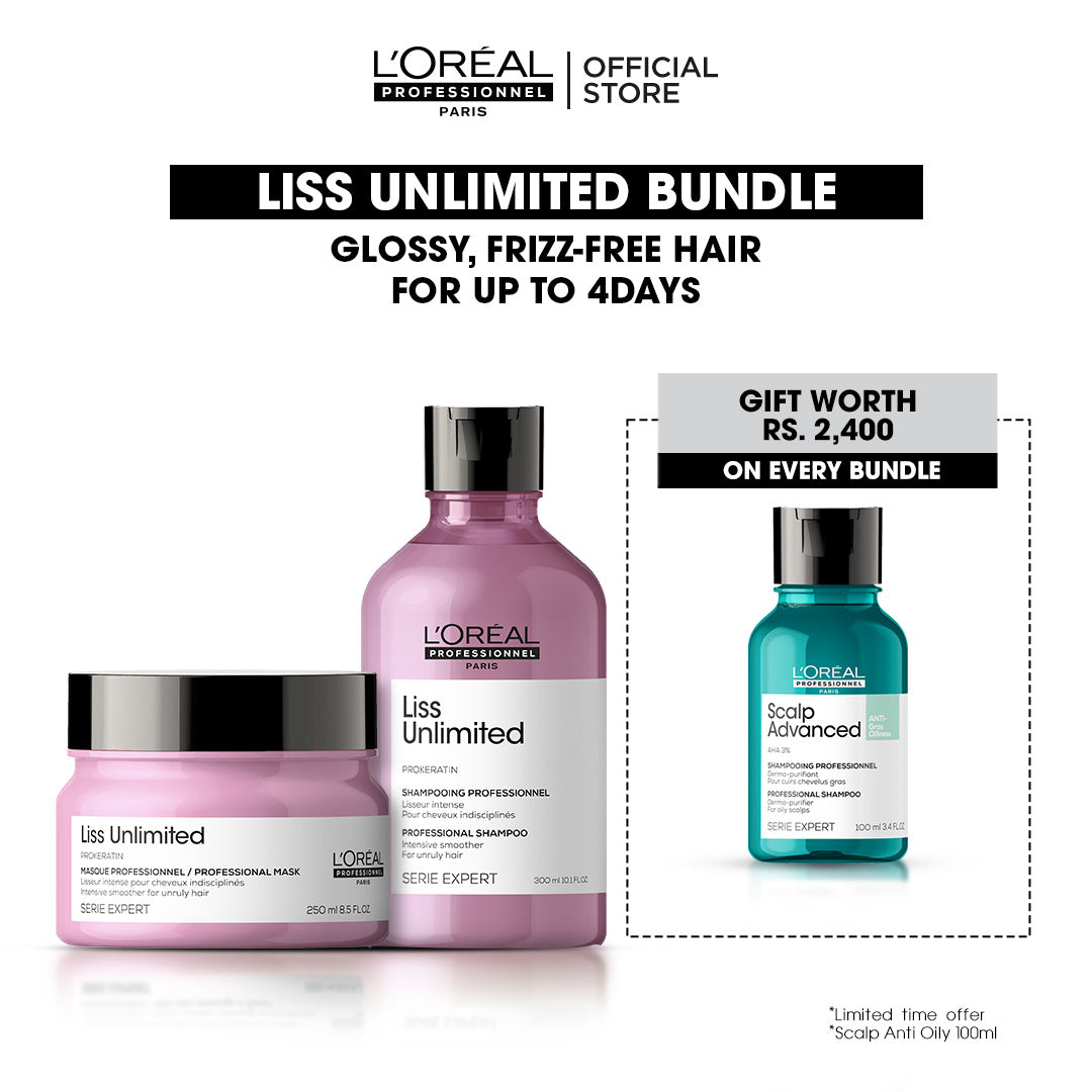 Loreal Professionnel Liss Unlimited Bundle