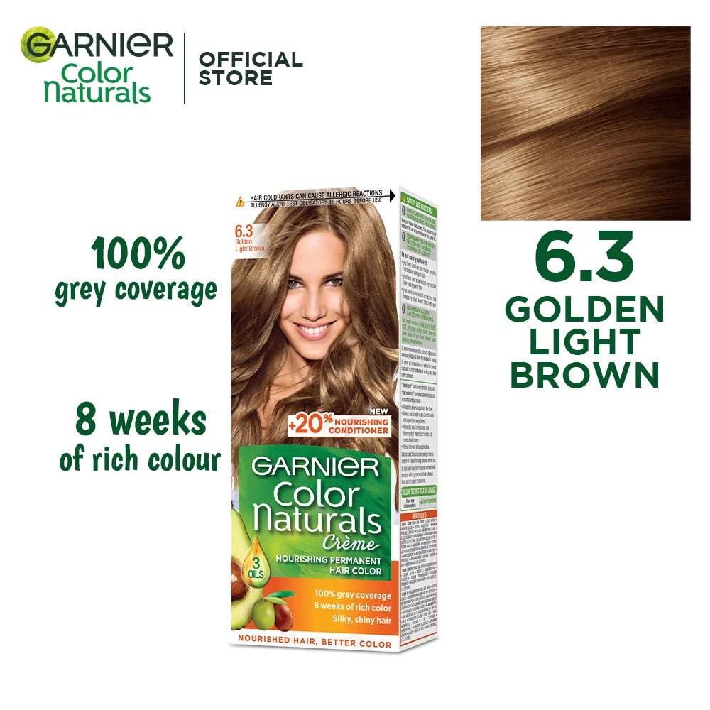 Garnier Color Naturals - 6.3 Golden Light Brown