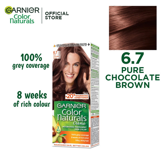 Garnier Color Naturals - 6.7 Sparkle Pure Chocolate Brown