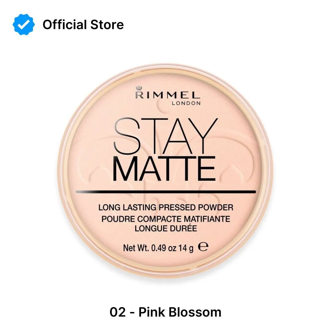 Rimmel  Stay Matte Pressed Powder - 02 Pink Blossom