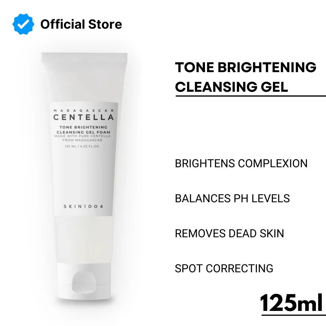 SKIN1004 Madagascar Centella Tone Brightening Cleansing Gel Foam - 125ml