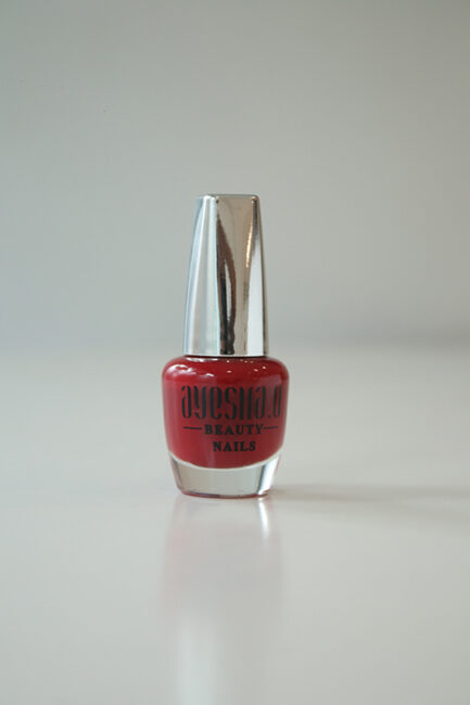 Nail Color- Accelerate (Orange Red)