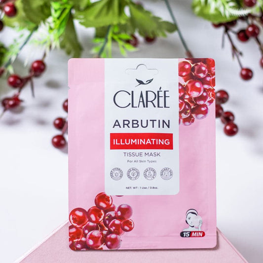 Herbion Clarée Arbutin Illuminating Tissue Mask - Premium  from Herbion - Just Rs 450! Shop now at Cozmetica