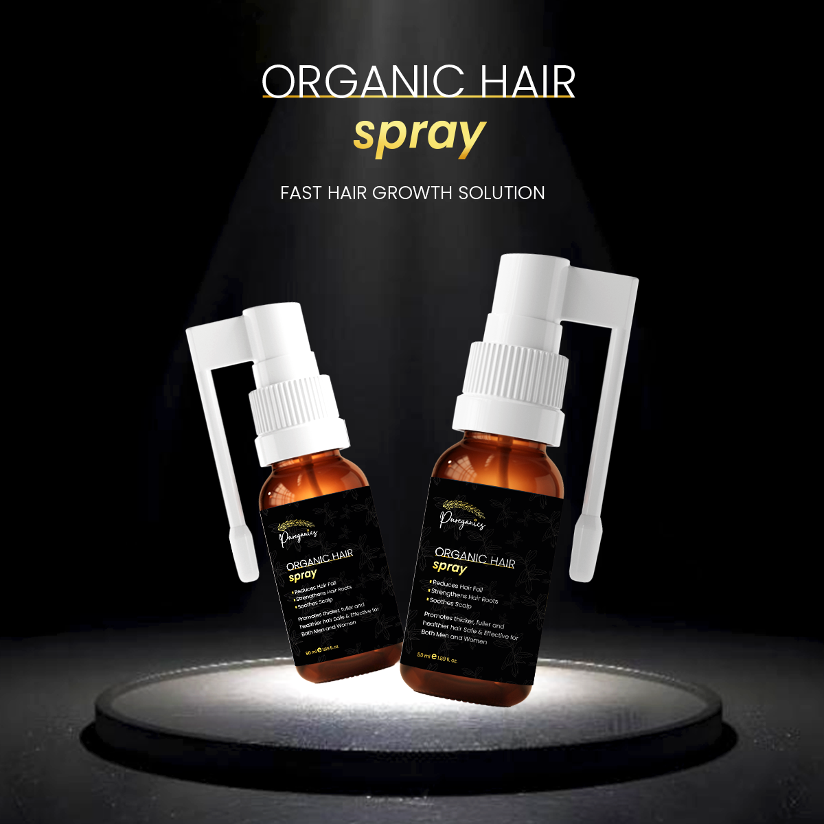 Pure Ganics Organic Hair Spray