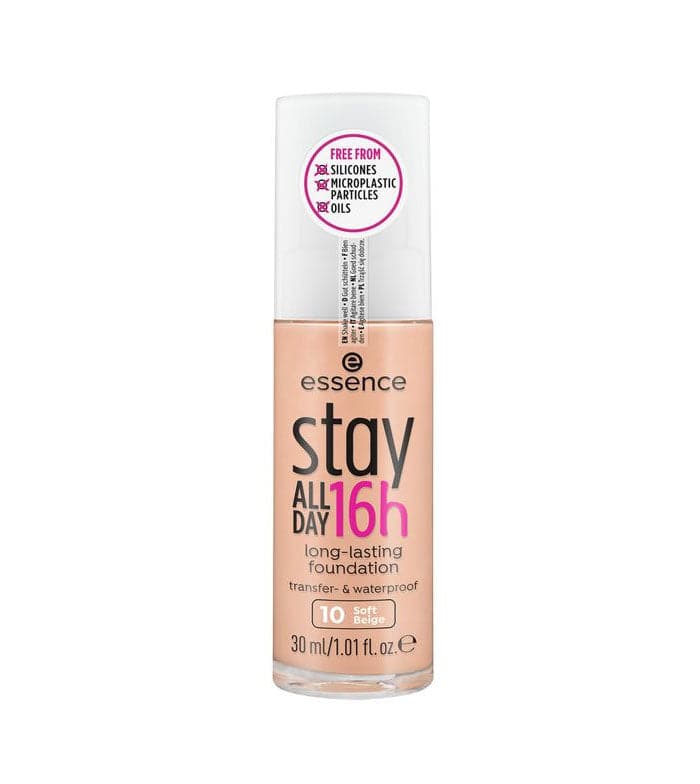 Essence Stay All Day 16H Long-Lasting Make-Up - 10 Soft Beige
