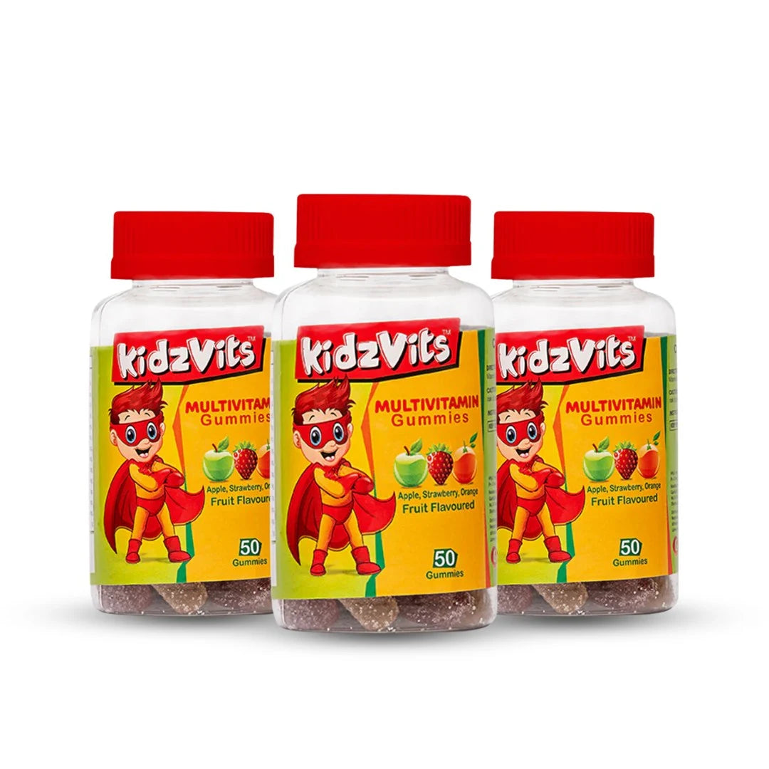 Pack of 3 - Kidzvits Multivitamin Gummies