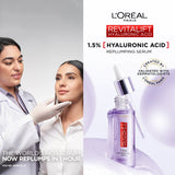 L'Oreal Serum with 1.5 % Hyaluronic Acid (15ml) for all Skin types