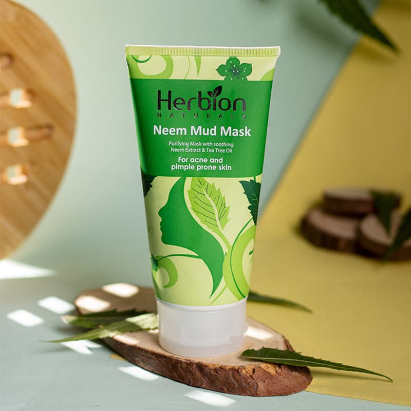 Herbion Neem Mud Mask - Premium Skin Care Masks & Peels from Herbion - Just Rs 450! Shop now at Cozmetica