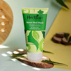 Herbion Neem Mud Mask - Premium Skin Care Masks & Peels from Herbion - Just Rs 450! Shop now at Cozmetica