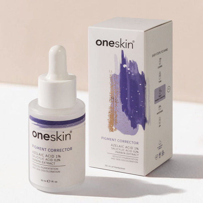 Oneskin Pigment Corrector - Azelaic Acid 1%, Salicylic Acid 0.2%, Papaya Extract - 30ml