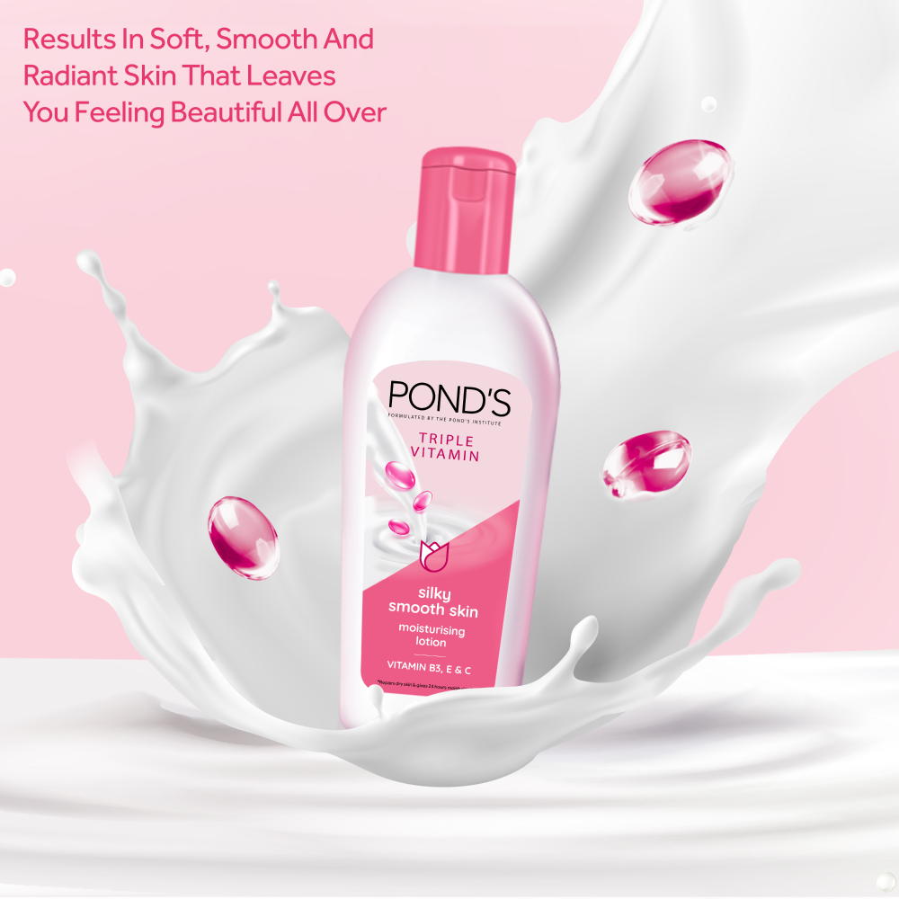 Ponds Triple Vitamin Moisturizing Lotion - 200ML