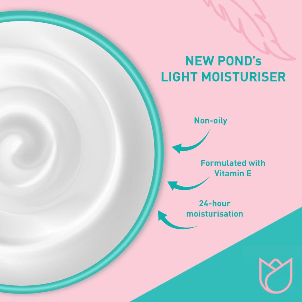 Ponds Light Moisturiser Cream - 75ML