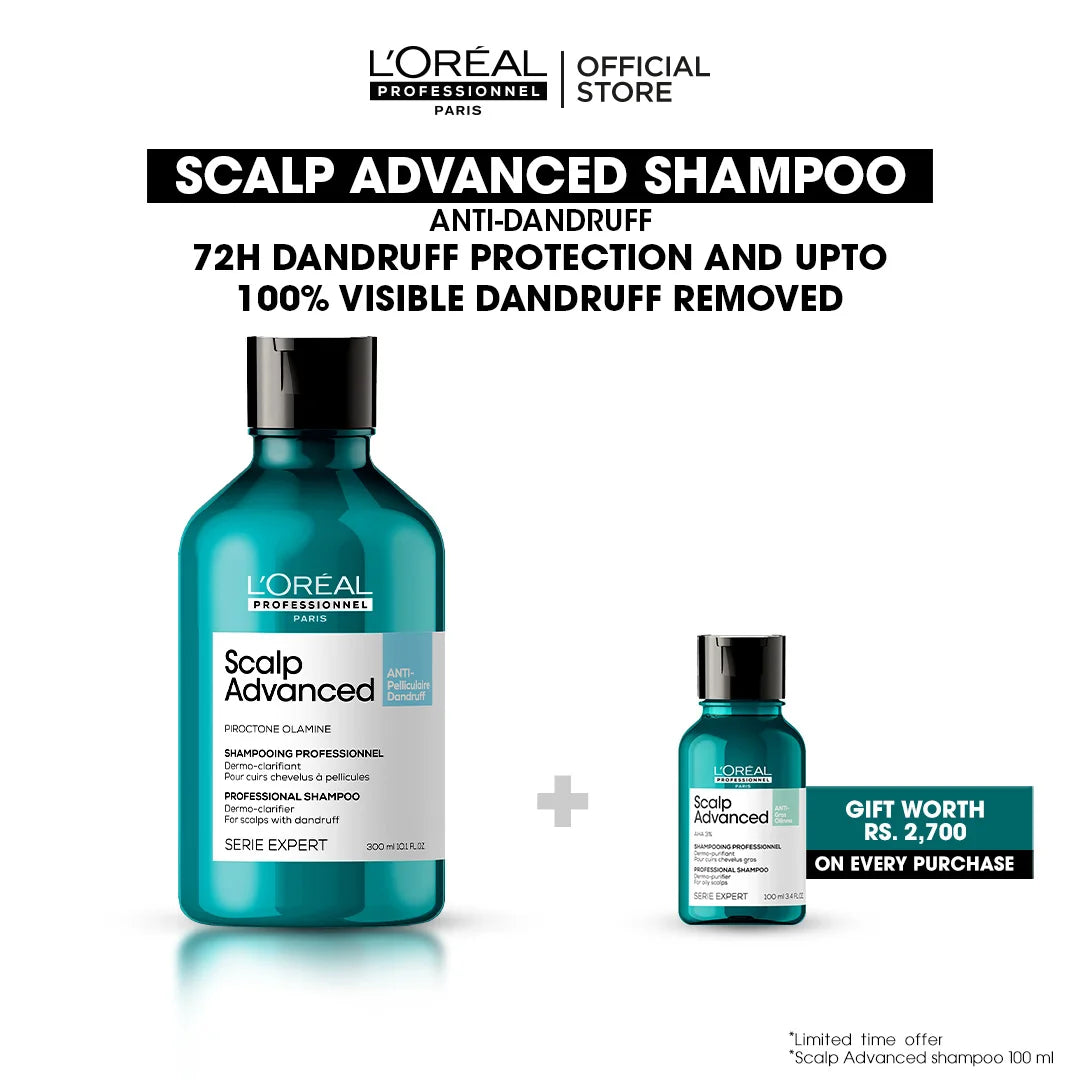 Loreal Professionnel Serie Expert Scalp Advanced Anti-Dandruff Shampoo Bundle Deal