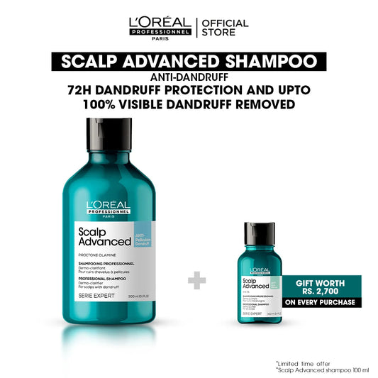 Loreal Professionnel Serie Expert Scalp Advanced Anti-Dandruff Shampoo Bundle Deal