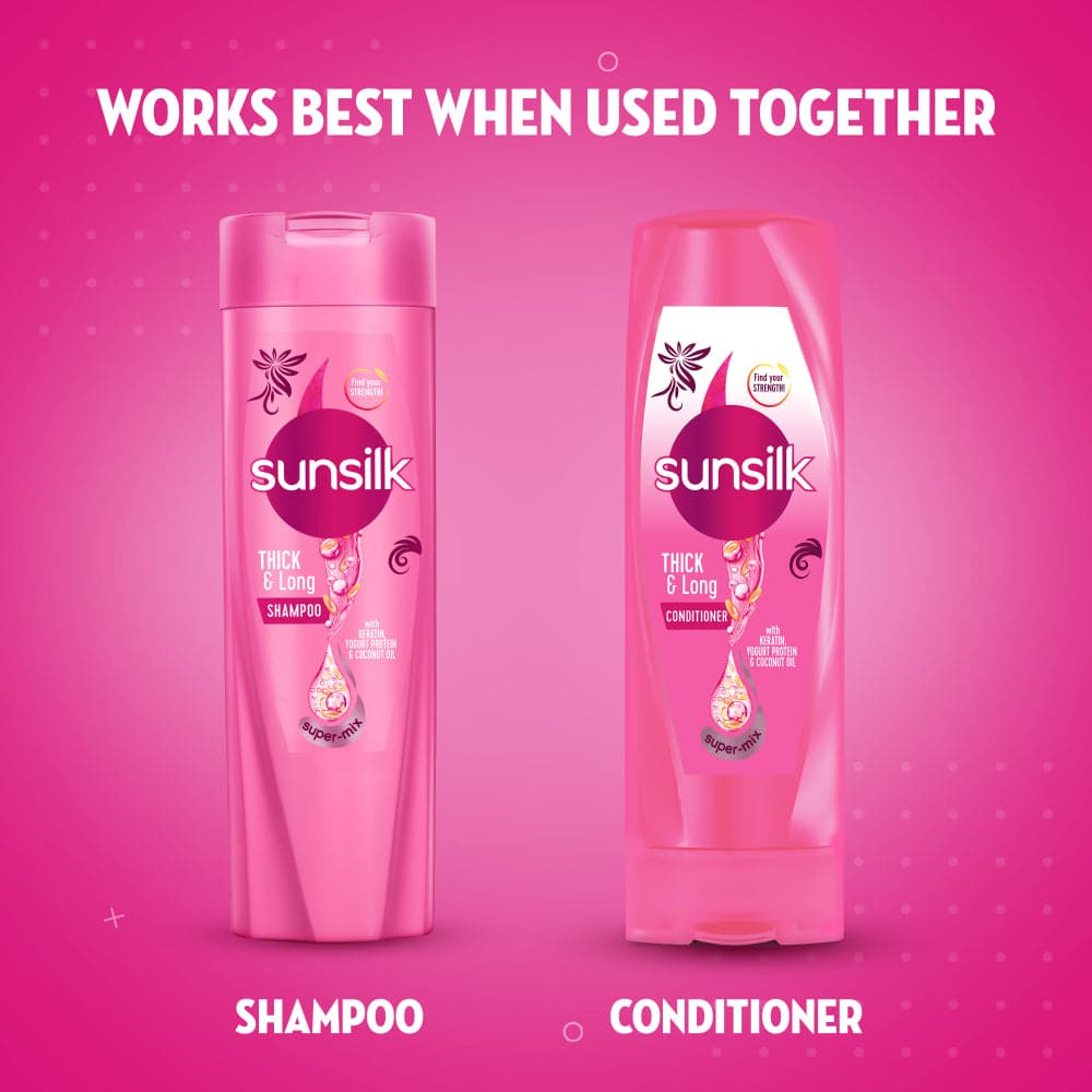 Sunsilk Thick & Long Shampoo - 360ML