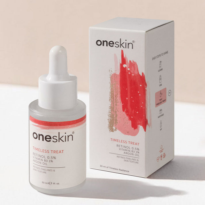 Oneskin Timeless Treat - Retinol 0.5%, Vitamin B3 1%, Argon Oil - 30ml