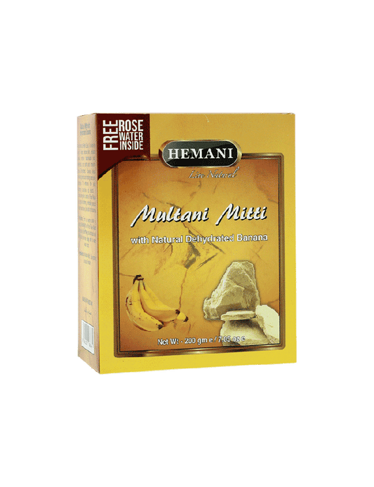 Hemani Multani Mitti With Dehydrated Banana - Premium  from Hemani - Just Rs 370.00! Shop now at Cozmetica