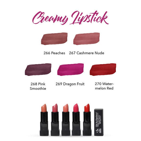 Hemani Herbal Infused Beauty Creamy Lipstick - Dragon Fruit - Premium  from Hemani - Just Rs 980.00! Shop now at Cozmetica