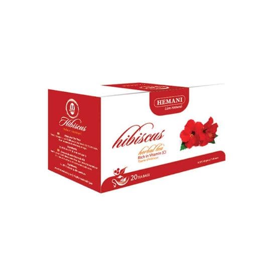Hemani Herbal Tea Hibiscus - Premium  from Hemani - Just Rs 340.00! Shop now at Cozmetica