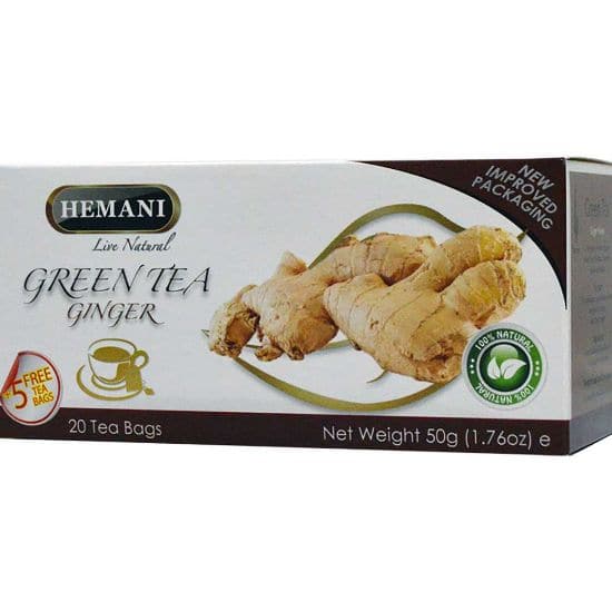 Hemani Green Tea Ginger - Premium  from Hemani - Just Rs 340.00! Shop now at Cozmetica