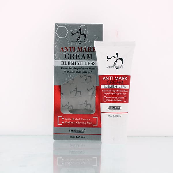 Hemani Anti Mark Cream Blemish Less - Premium Lotion & Moisturizer from Hemani - Just Rs 830! Shop now at Cozmetica