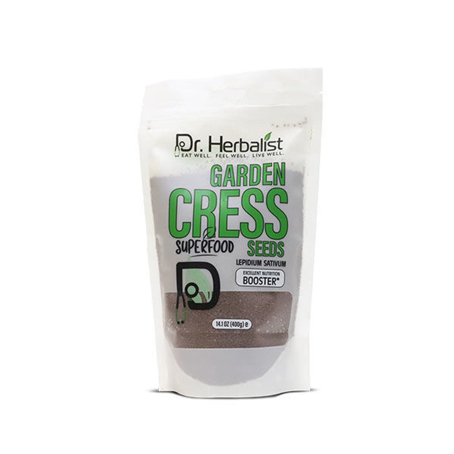 Dr. Herbalist Garden Cress Superfood Seeds 400Gm - Premium  from Hemani - Just Rs 450.00! Shop now at Cozmetica