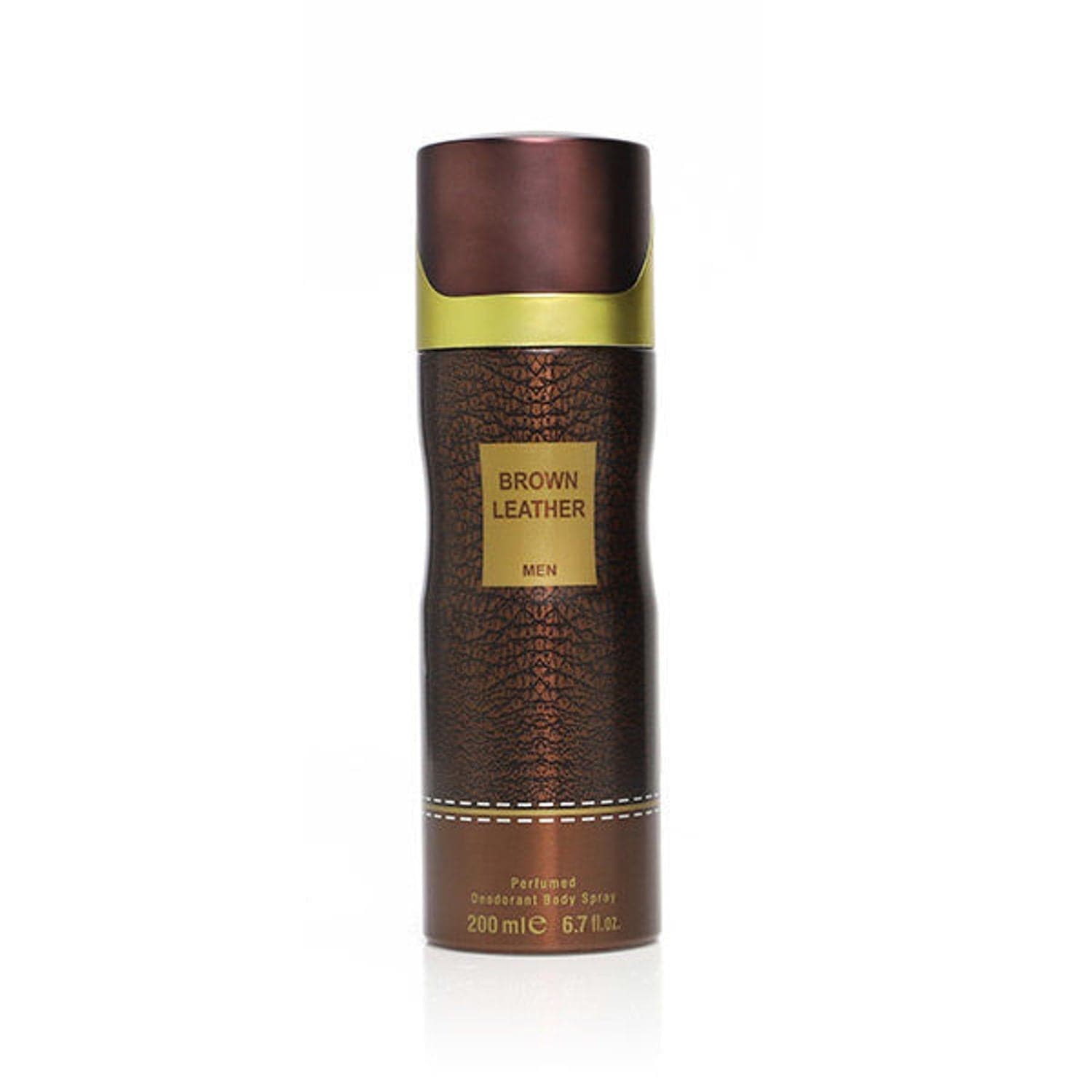 Hemani Brown Leather Body Spray For Men - Premium  from Hemani - Just Rs 315.00! Shop now at Cozmetica