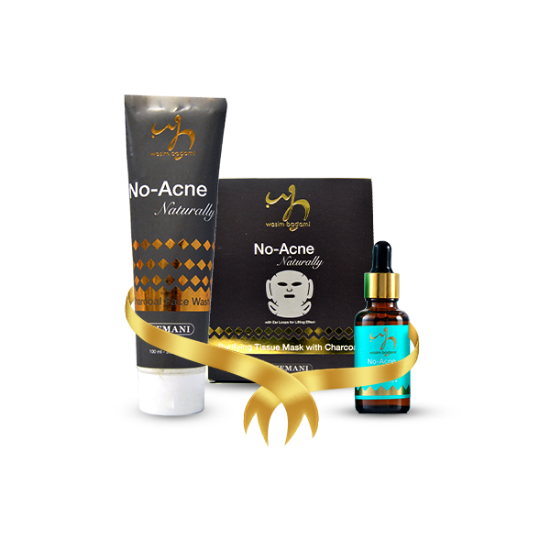 Hemani No Acne Naturally Bundle - Premium  from Hemani - Just Rs 1350.00! Shop now at Cozmetica