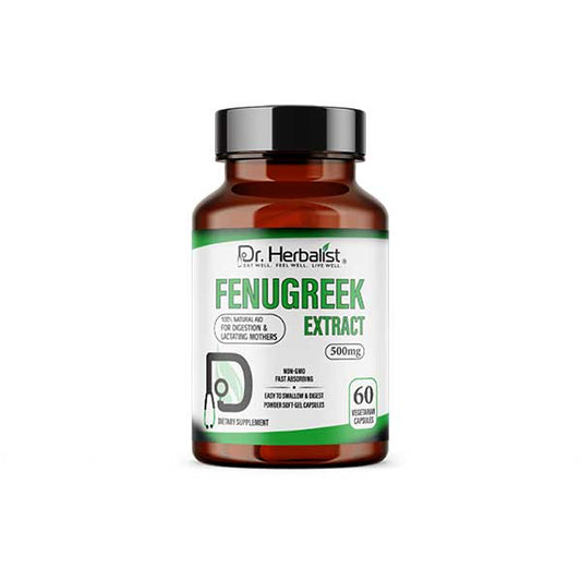 Dr. Herbalist Fenugreek 450Mg Dietary Supplement - Premium  from Hemani - Just Rs 1325.00! Shop now at Cozmetica